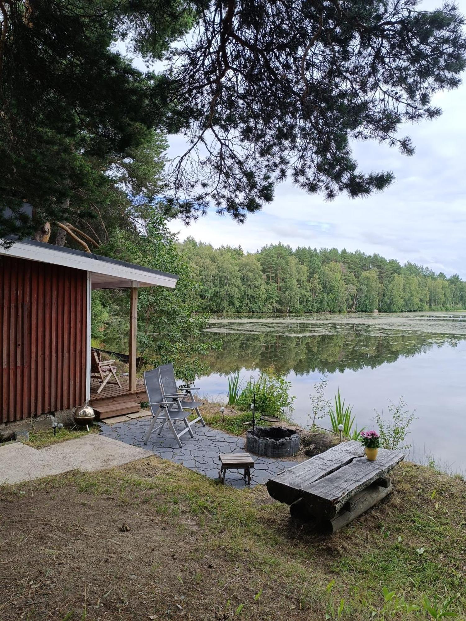 Old Finnish Lakeside Cottage With Sauna أولو المظهر الخارجي الصورة